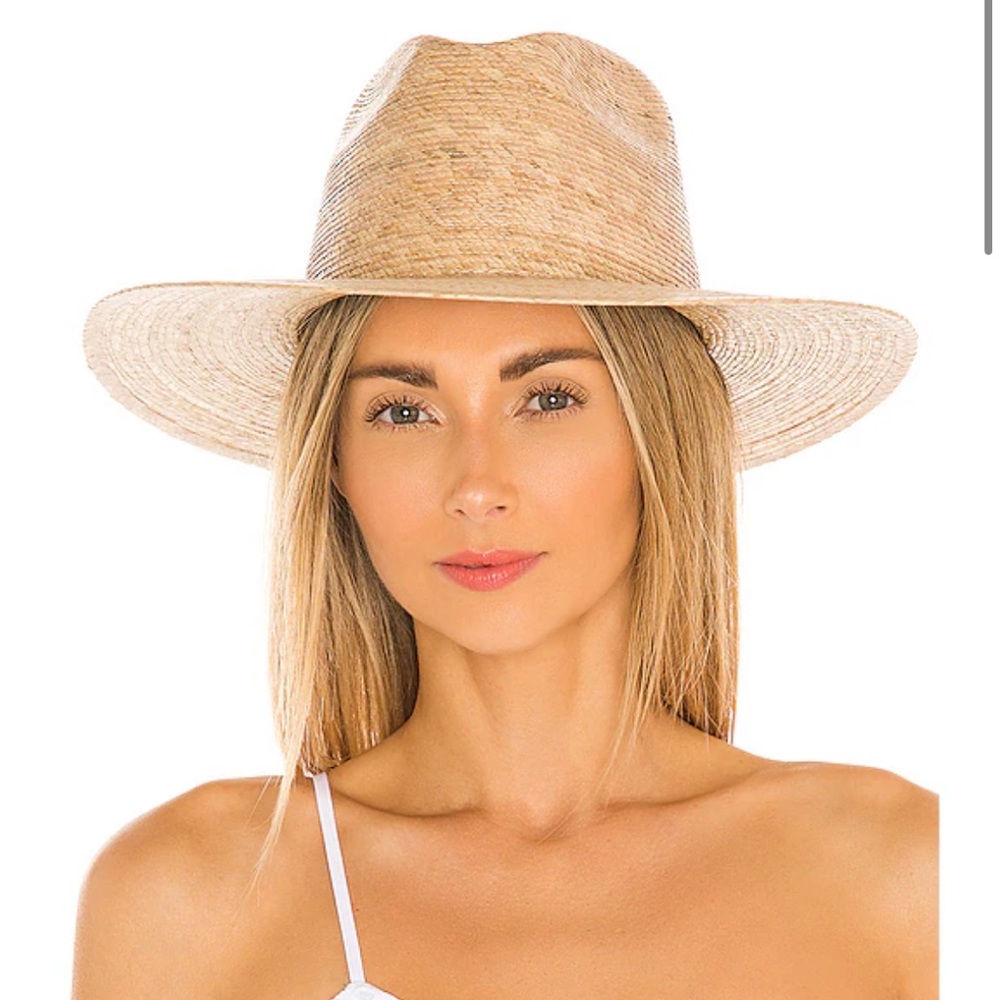 Lack Of Color Natural Straw Fedora Hat
